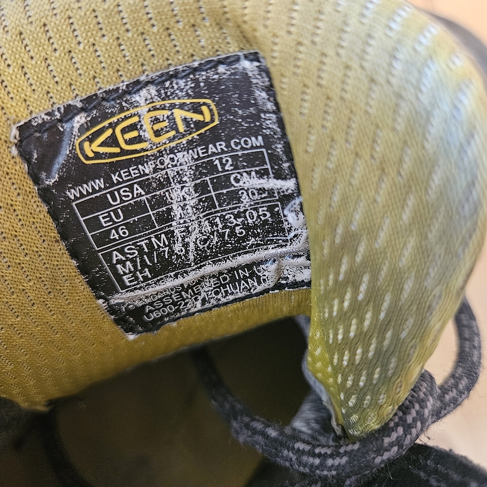 Keen Men's Steel Toe Leather Boots - Picture 6 of 9